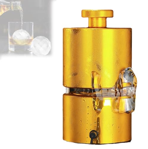 Feiphla EiswüRfelbereiter,Eisball-Maker-Form Aus Kupfer,Kein AnschließEn, Eisballpressen-Set Aus Aluminiumlegierung,FüR Whisky, Cocktail, Bourbon, Scotch On Party Baseball-70mm Feiphla EiswüRfelbereiter,Eisball-Maker-Form Aus Kupfer,Kein AnschließEn, Eisballpressen-Set Aus Aluminiumlegierung,FüR Whisky, Cocktail, Bourbon, Scotch On Party Baseball-70mm von Feiphla