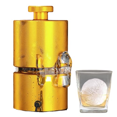 Feiphla EiswüRfelbereiter,Eisball-Maker-Form Aus Kupfer,Kein AnschließEn, Eisballpressen-Set Aus Aluminiumlegierung,FüR Whisky, Cocktail, Bourbon, Scotch On Party Football-60mm Feiphla EiswüRfelbereiter,Eisball-Maker-Form Aus Kupfer,Kein AnschließEn, Eisballpressen-Set Aus Aluminiumlegierung,FüR Whisky, Cocktail, Bourbon, Scotch On Party Football-60mm von Feiphla