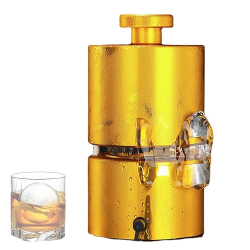 Feiphla EiswüRfelbereiter EiswüRfelformen Satz,EiswüRfelform Eiskugelform Mit Eiszange, Alu StrapazierfäHige EiswüRfelformen EiswüRfelbehäLter Whisky Americano, Saft Football-70mm Feiphla EiswüRfelbereiter EiswüRfelformen Satz,EiswüRfelform Eiskugelform Mit Eiszange, Alu StrapazierfäHige EiswüRfelformen EiswüRfelbehäLter Whisky Americano, Saft Football-70mm von Feiphla