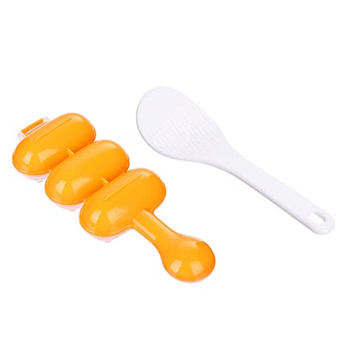 Backform Rund Reisbällchenform DIY Reisbällchen Shaker Mittagessen Form Sphärische Küchenwerkzeuge Kinder Lebensmittel Dekoration Reisbällchen Form Shaker (As shown, One Size) von Feizikaw