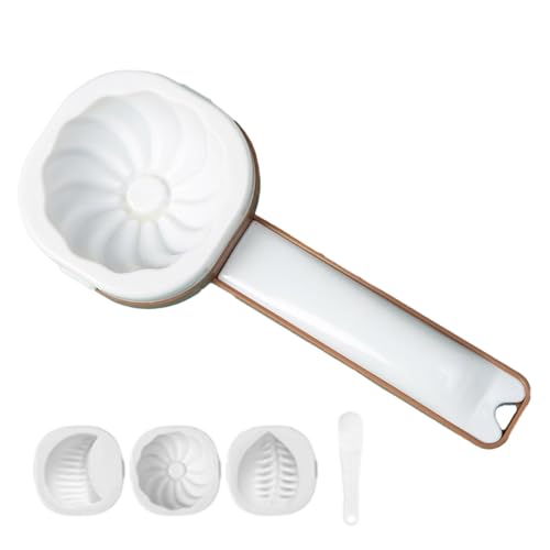 Backform Tortenboden DIY gedämpfte Brötchen M Old 3 M Olds Bao Buns M Old Pr wiederverwendbare Baozi-Maker-Maschine Multifunktionaler Baozi-Maker M Ulti Functional Dumpling Artifact (Coffee, One Size) von Feizikaw