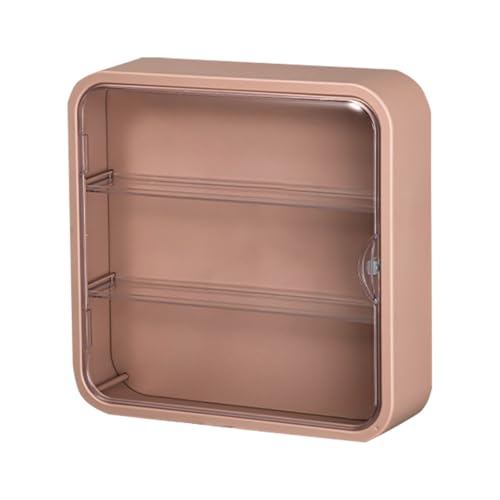 Feizikaw Aufbewahrungsbox An der Wand montiertes Puppenregal: Stilvolle Aufbewahrungsvitrine für Beweisfiguren und transparentes Lagerregal zum Ordnen Ihrer Sammlerstücke (B, 30x8x30cm) von Feizikaw