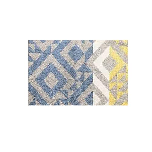 Feizikaw Teppich Bad Weicher Badezimmerteppich, quadratischer Teppich für Eingangsbereich und Badezimmer aus Kunstwolle (C, One Size) von Feizikaw