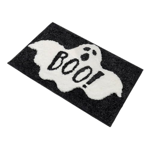 Feizikaw Teppich Flauschig Wansheng Imitation Bodenmatte Kleine Badezimmermatte Cartoon Kürbis Fußmatte 40X60CM (B, One Size) von Feizikaw