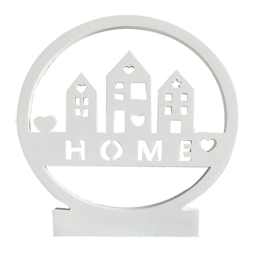 Geschenk zur Hochzeit 1PC Runde Home Form Silikon Formen Casting Formen Hause Kerze Für Gießen Silikon Form Hause Mit Kerze Seife (White, One Size) von Feizikaw