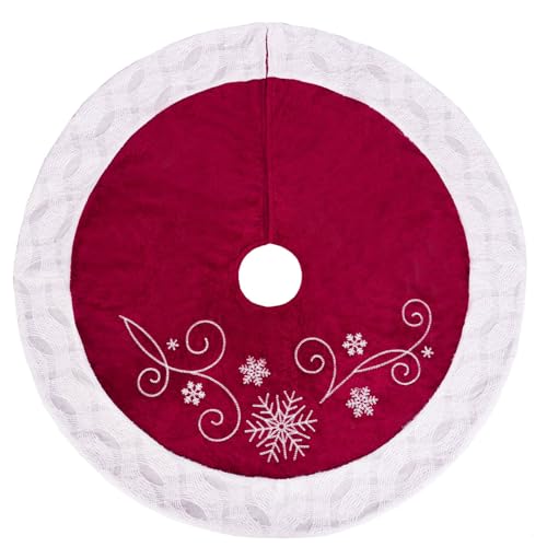 Hochzeit Party Zubehör Weihnachten, Zuhause, Weihnachtsbaumdekoration, grüne Feenbaumschürze, Festliche Dekorationen (A, One Size) von Feizikaw