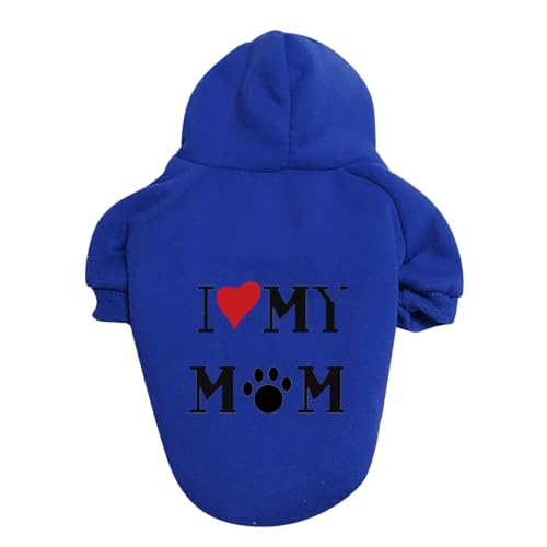 Feizikaw Hundekleider Große kleine Hundepullover Haustierpullover Hundekleidung Haustierkleidung Kleidung (Blue, XL) von Feizikaw