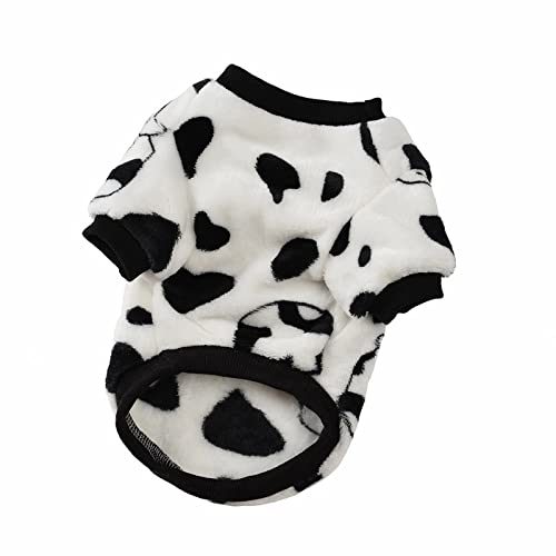 Feizikaw Hundekleider Tierkleidung Hundekleidung - Winterkleidung Teddybär Tierbekleidung Katze Frühlingskleidung Zwei Beine (White, L) von Feizikaw