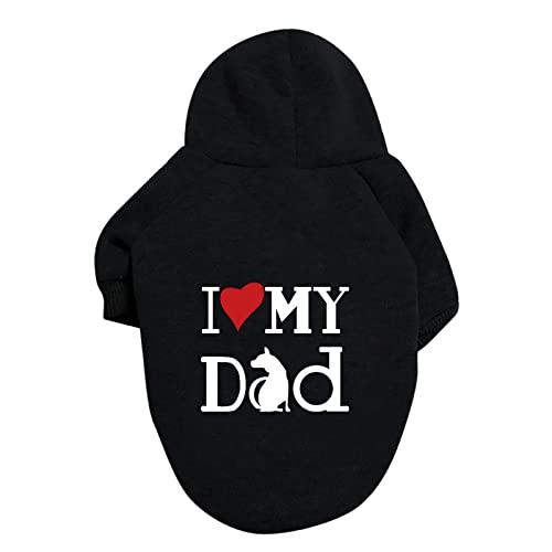 Feizikaw Hundekleidung Kleine Hunde Große kleine Hundepullover Haustierpullover Hundekleidung Haustierkleidung Kleidung (Black, 6XL) von Feizikaw