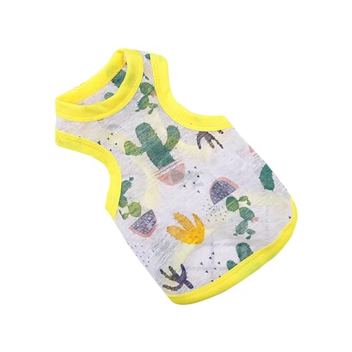 Feizikaw Hundekleidung Machen Sie jeden Tag zu Einer Modenschau: Verwöhnen Sie Ihr Haustier mit unserer trendigen und bequemen Haustierkleidung (Yellow, M) von Feizikaw