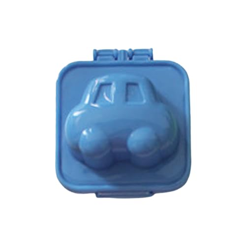 Kuchenform Rund Kochen Ei Ei hartgekochtes Ei 3D Cartoon Ei Auto Herz Kaninchen Bento Maker gekochtes Ei Maker DIY Bento Form Küchenzubehör (D, One Size) von Feizikaw