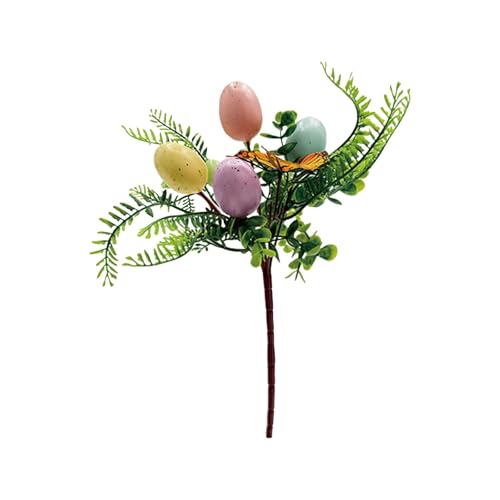 Party Accessoires Ostereier und Hasen – Festliche Atmosphäre für die Tischdekoration (D, One Size) von Feizikaw