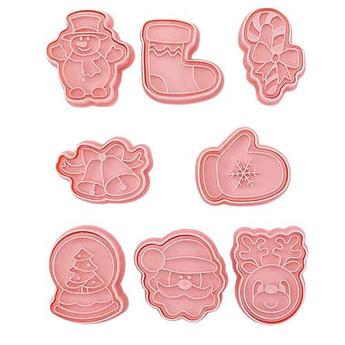 Pie Form Weihnachten Cartoon Cookie Tool Home Diy Backwerkzeug Fondant handgemachte Cookie Tool (One Size) von Feizikaw