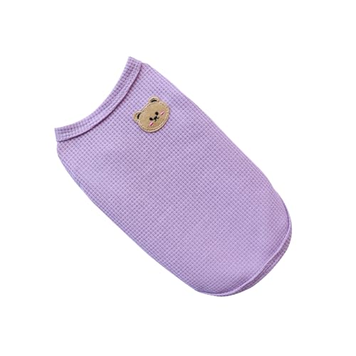 Feizikaw Shirts für Hunde Heben Sie Sich von der Masse ab: Zeigen Sie den einzigartigen Stil Ihres Haustieres mit unserer modischen Kleidung (Purple, L) von Feizikaw