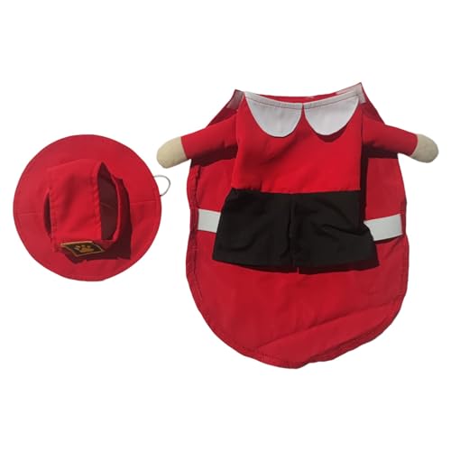 Feizikaw Vêtements Pour Animaux de Compagnie Haustier-Parodie-Änderungsoutfit, passende lustige Outfit-Haustierkleidung (C, M) von Feizikaw