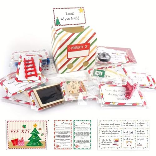 Weihnachts Countdown Kalender 2026 Set 24 Tage Weihnachten Aktivität Requisiten Weihnachtsset Weihnachts-Countdown-Set für Kinder oder Freunde Familie Weihnachts-Countdown 24 Tage Kit Weihnachts Countdown Kalender 2026 Set 24 Tage Weihnachten Aktivität Requisiten Weihnachtsset Weihnachts-Countdown-Set für Kinder oder Freunde Familie Weihnachts-Countdown 24 Tage Kit von Feizikaw