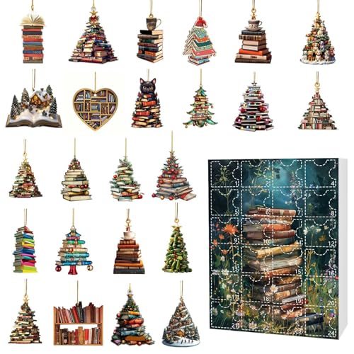 Weihnachts Countdown Kalender Weihnachts-Adventskalender für Zuhause 2026, Weihnachtsfeiertage, Adventskalender, Sammlerstück, 2D, lustiges Tier-Set, Gedenk-Sammlerstück, Weihnachts-Adventskalender von Feizikaw