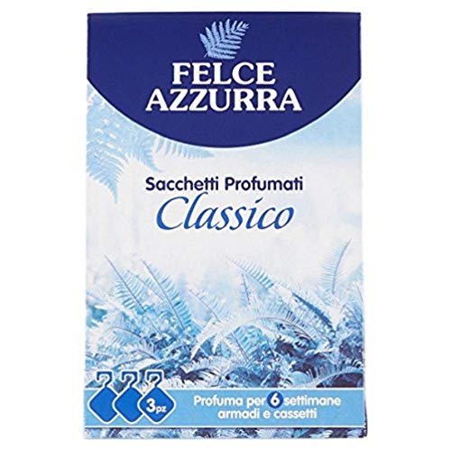 Felce Azzurra Classico Duftsäckchen - 1Packung mit 3 Säckchen für 6 Wochen langem Duft in Schränken von Felce Azzurra