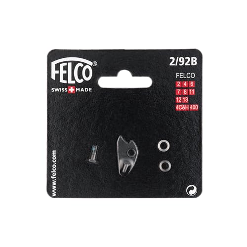 FELCO 2/92B Ersatzteilsatz mit Verschlussklinke, Silber (35 x 15 x 5 cm) von FELCO