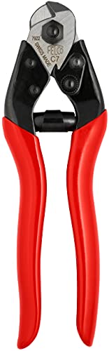FELCO C7 Einhand-Kabelschere (Schnitt-ø 7 mm, Drahtseilschere, Messer + Bolzen aus Qualitätsstahl, Griffe mit Kunststoffüberzug) FELCO C7 Einhand-Kabelschere (Schnitt-ø 7 mm, Drahtseilschere, Messer + Bolzen aus Qualitätsstahl, Griffe mit Kunststoffüberzug) von FELCO