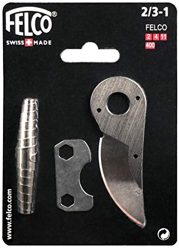 FELCO 2/3-1 Ersatzteilset (geeignet für Felco 2 / 4 / 11, Ersatzteilset für Baum-, Reb- und Gartenscheren, langlebig und robust), 35x15x5 cm FELCO 2/3-1 Ersatzteilset (geeignet für Felco 2 / 4 / 11, Ersatzteilset für Baum-, Reb- und Gartenscheren, langlebig und robust), 35x15x5 cm von Felco