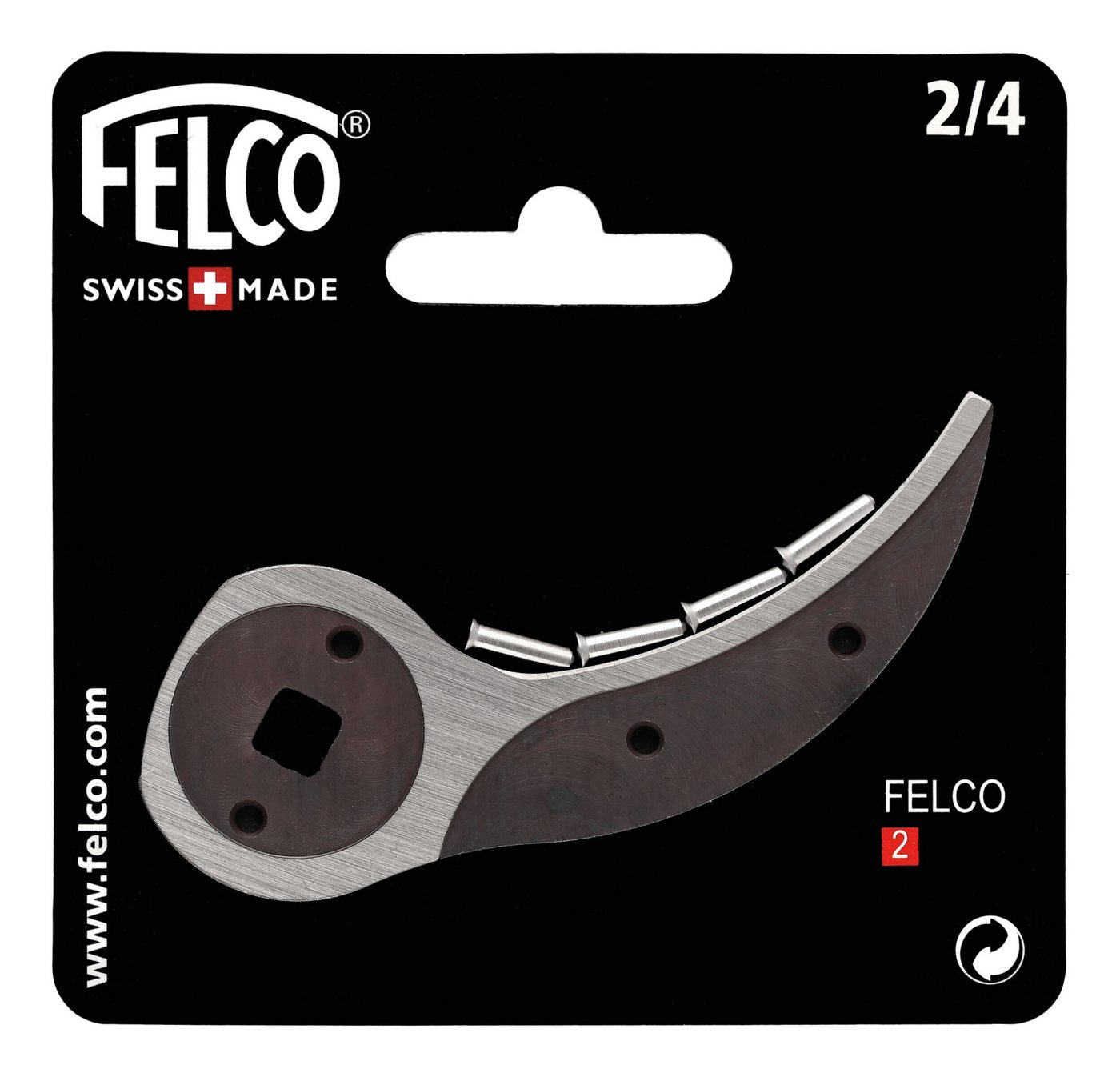 Felco Gartenschere, Ersatz-Gegenklinge mit Nieten von Felco