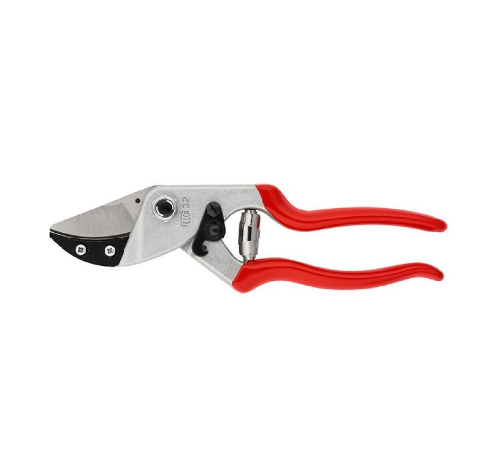 Felco Gartenschere Einhand-Baum-, Reb-, Gartenschere, Modell mit Gebogenem Amboss 32 von Felco