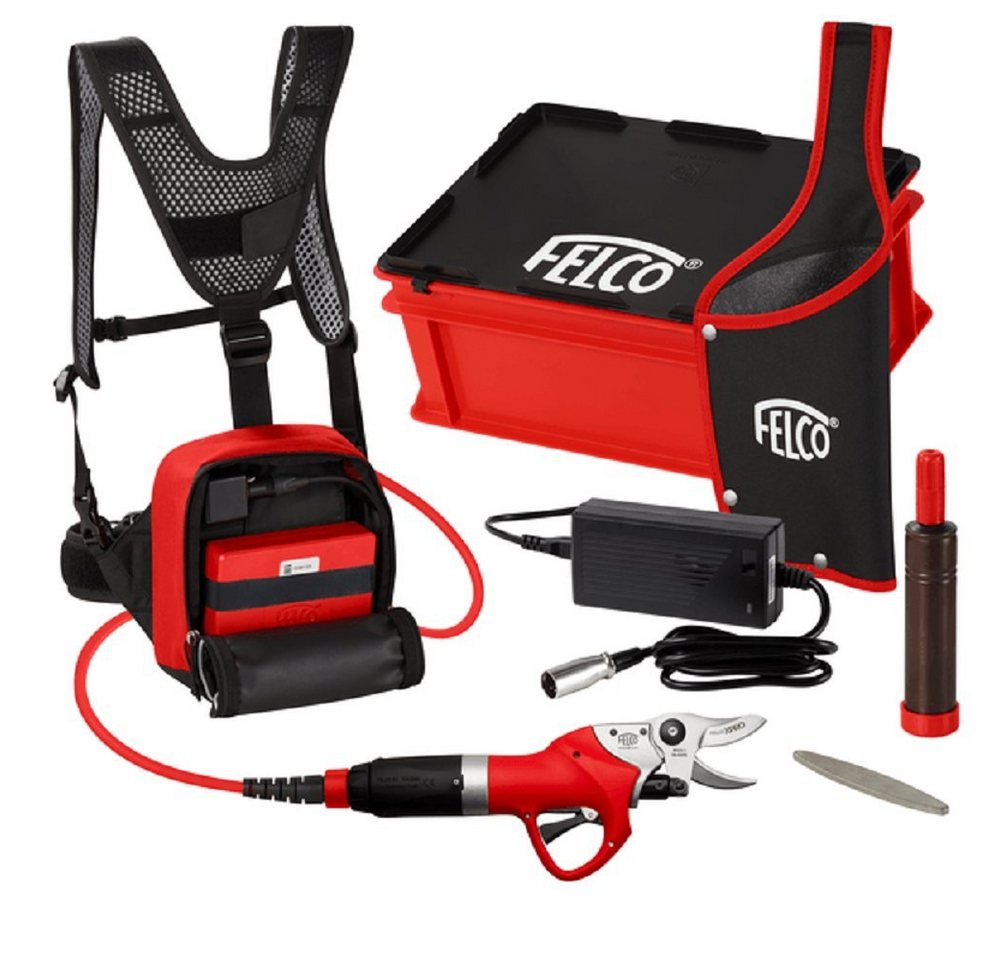 Felco Gartenschere FELCO Elektrische Baum-, Rebschere mit Akku und Power Pack 802 von Felco