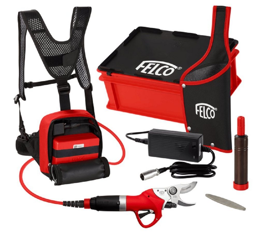 Felco Gartenschere FELCO Elektrische Baum-, Rebschere mit Akku und Power Pack 812+ von Felco