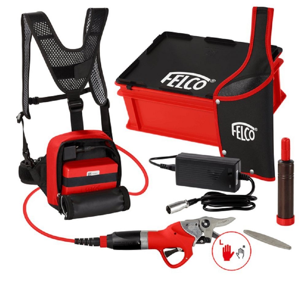 Felco Gartenschere FELCO Elektrische Baum-, Rebschere mit Akku und Power Pack von Felco