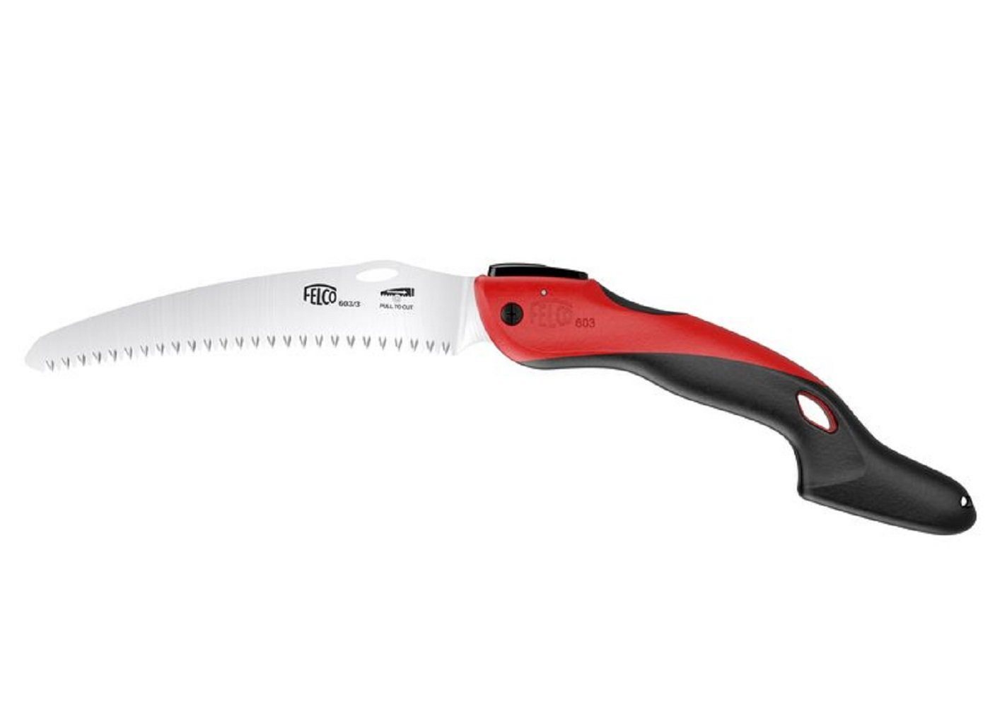 Felco Klappsäge Felco 603 Gebogene Säge, Klappsäge mit Zugschnitt, Sägeblatt 20 cm von Felco