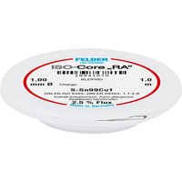 Felder Löttechnik ISO-Core RA Sn99Cu1 Lötzinn, bleifrei Spule Sn99,3Cu0,7 1mm Felder Löttechnik ISO-Core RA Sn99Cu1 Lötzinn, bleifrei Spule Sn99,3Cu0,7 1mm von Felder Löttechnik