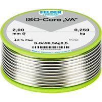 Felder Löttechnik ISO-Core  VA  Lötzinn Spule Sn96,5Ag3,5 0.250kg 2mm Felder Löttechnik ISO-Core  VA  Lötzinn Spule Sn96,5Ag3,5 0.250kg 2mm von Felder Löttechnik