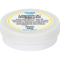 Felder Löttechnik ISO-Flux  E  Lötpaste Inhalt 20g Felder Löttechnik ISO-Flux  E  Lötpaste Inhalt 20g von Felder Löttechnik