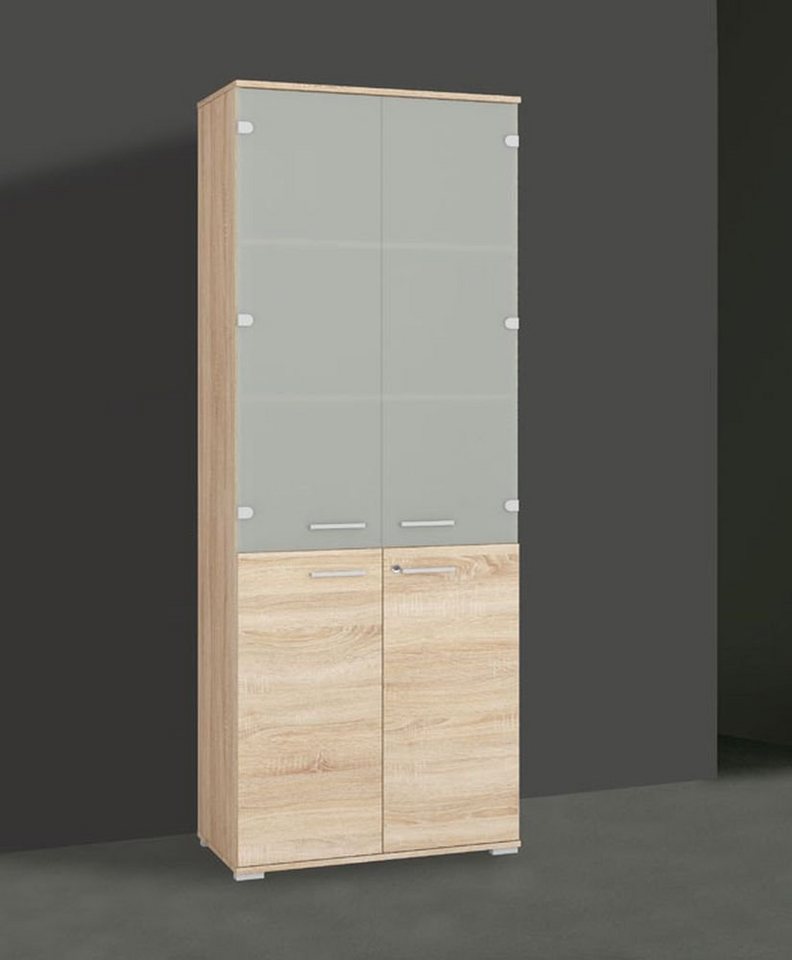 Feldmann-Wohnen Aktenschrank Optimal B/T/H: 79 cm / 41 cm / 204 cm von Feldmann-Wohnen