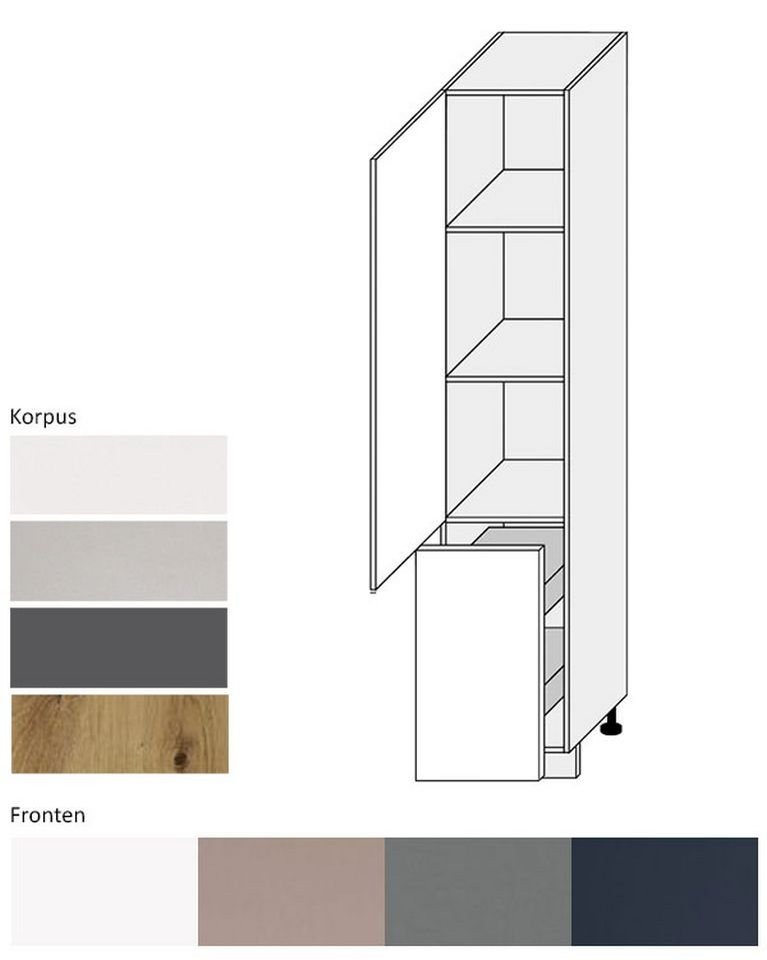 Apothekerschrank Bonn B/T/H: 40 cm / 59 cm / 207 cm von Feldmann-Wohnen