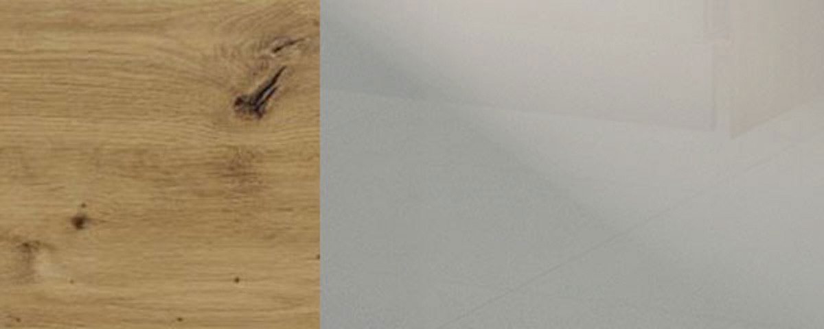 Feldmann-Wohnen Auszugsunterschrank Essen (2 Schubladen mit Vollauszug + Selbsteinzug (Rejs Comfort Box), 1-St., mit Acrylfronten (Ultrahochglanz), abrieb- / kratzfest) 120x50x46cm Front- und Korpusfarbe wählbar mit Soft-Close Funktion von Feldmann-Wohnen
