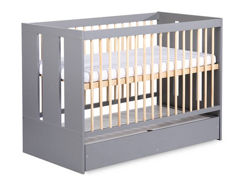 Feldmann-Wohnen Babybett Pauline, 1-tlg., Seite austauschbar mit Rausfallschutz Feldmann-Wohnen Babybett Pauline, 1-tlg., Seite austauschbar mit Rausfallschutz von Feldmann-Wohnen