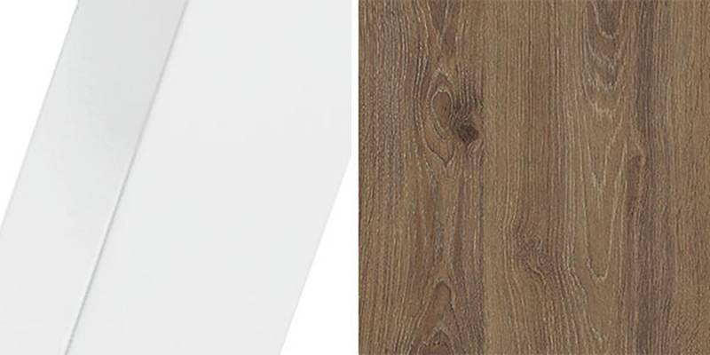 Feldmann-Wohnen Couchtisch Libre (wählbar aus 16 verschiedenen Tischplatten- und 4 Gestellfarben, 1-St., pulverbeschichtetes Gestell, besonders attraktiv, schlicht elegant), 133x75x42cm 2-teilig von Feldmann-Wohnen