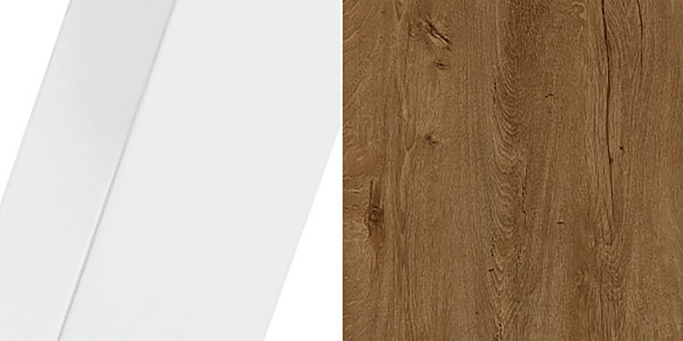 Feldmann-Wohnen Couchtisch Nastro (wählbar aus 16 verschiedenen Tischplatten- und 3 Gestellfarben, 1-St., pulverbeschichtetes Gestell, besonders attraktiv, schlicht elegant), 75x75x47cm, runde Tischplatte von Feldmann-Wohnen