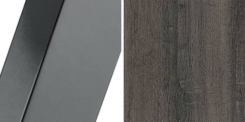 Feldmann-Wohnen Couchtisch Nastro (wählbar aus 16 verschiedenen Tischplatten- und 3 Gestellfarben, 1-St., pulverbeschichtetes Gestell, besonders attraktiv, schlicht elegant), 75x75x47cm, runde Tischplatte von Feldmann-Wohnen