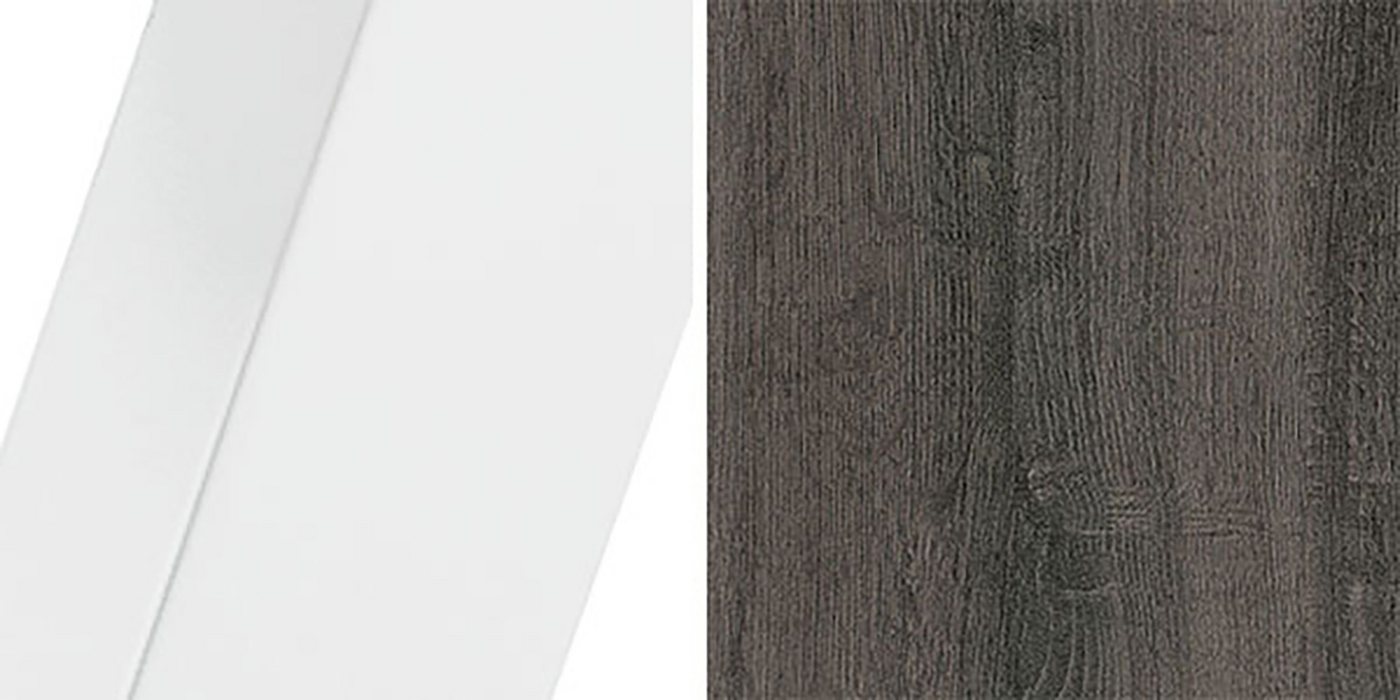 Feldmann-Wohnen Couchtisch Satis (wählbar aus 16 verschiedenen Tischplatten, 1-St., pulverbeschichtetes Gestell, besonders attraktiv, schlicht elegant), 110x60x50cm Couchtisch von Feldmann-Wohnen