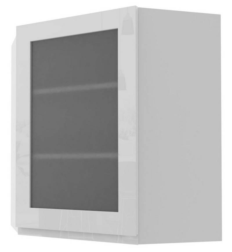 Feldmann-Wohnen Eckhängeschrank Florence (Florence, 1-St) 60cm Front-, Korpusfarbe und Ausführung wählbar grifflos 1-türig von Feldmann-Wohnen