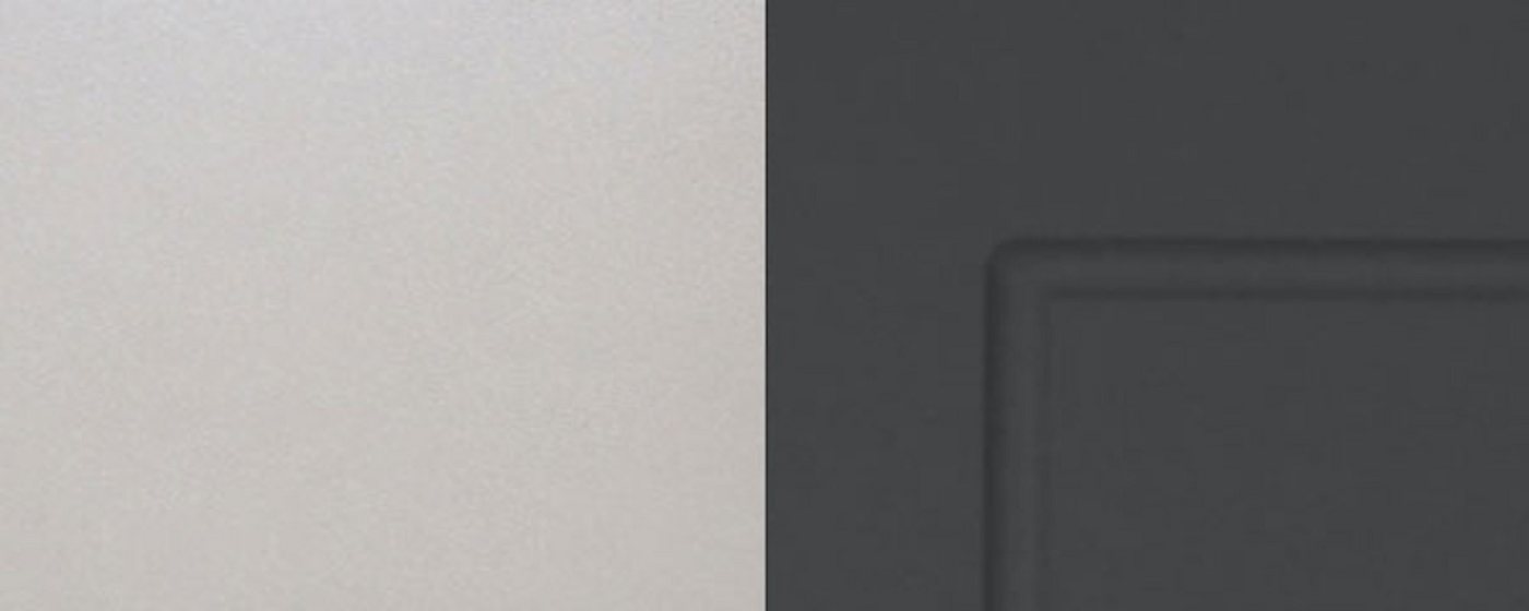Feldmann-Wohnen Eckhängeschrank Kvantum (Fronten mit dekorativen Fräsungen und leicht abgerundeten Ecken, 1-St., Tür, Soft-Close-Funktion, Faserplatte, MDF) 60cm Front- und Korpusfarbe wählbar 1-türig von Feldmann-Wohnen