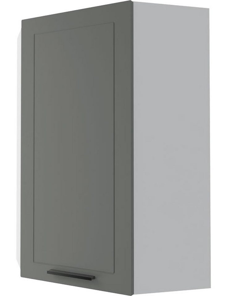 Feldmann-Wohnen Eckhängeschrank Kvantum (Kvantum, 1-St) 60cm Front- und Korpusfarbe wählbar 1-türig von Feldmann-Wohnen