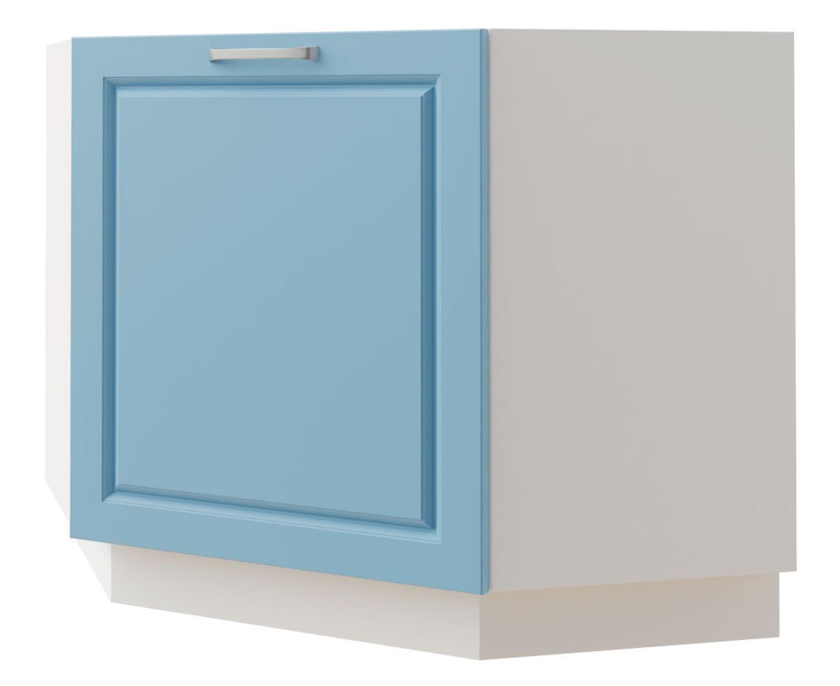 Feldmann-Wohnen Eckschrank Pescara 84cm Front- und Korpusfarbe wählbar 1-türig von Feldmann-Wohnen