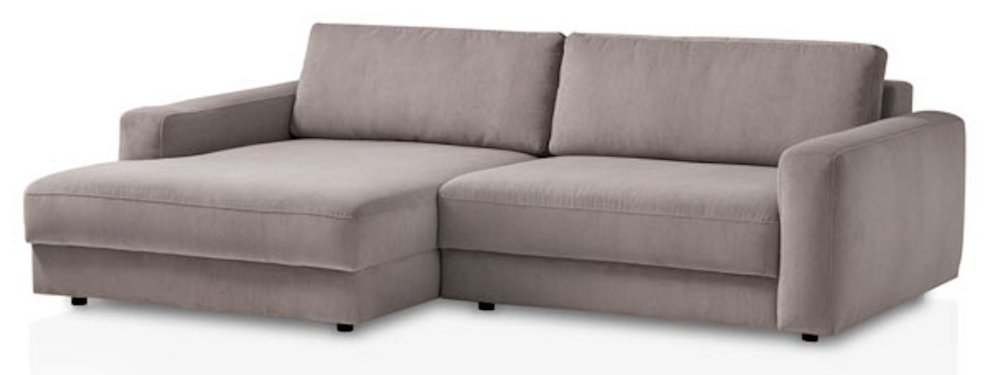 Feldmann-Wohnen Ecksofa Bogota, Bogota 1 Teile, 250x176x84cm hellgrau Recamiere links von Feldmann-Wohnen