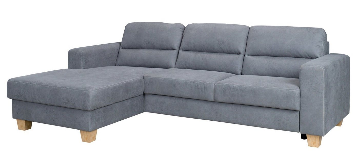 Feldmann-Wohnen Ecksofa Caracas, Caracas 1 Teile, 247x165x85cm Ausführung wählbar von Feldmann-Wohnen