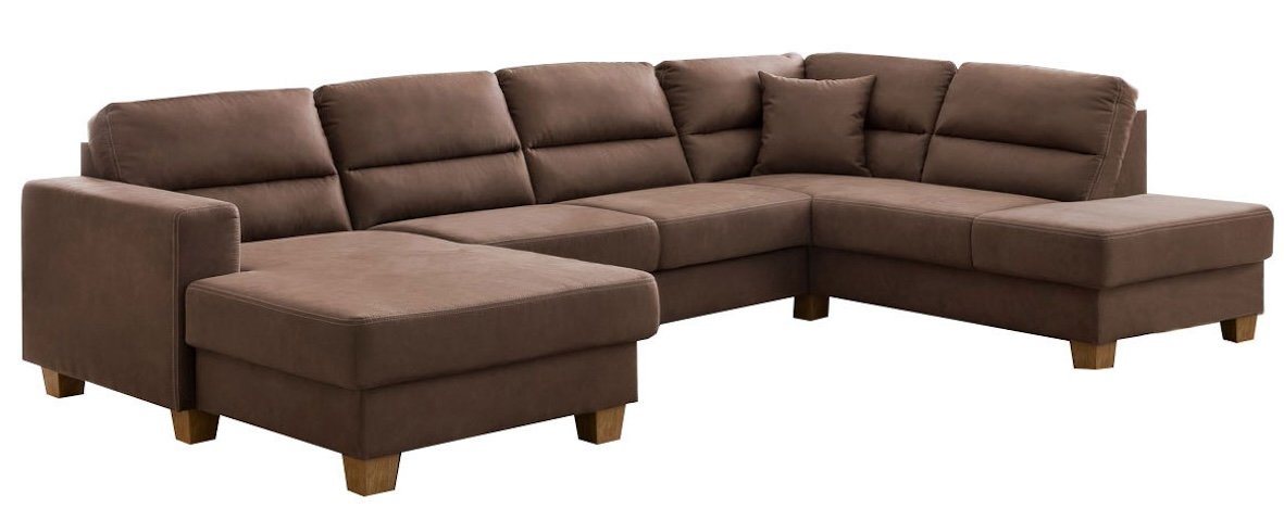 Feldmann-Wohnen Ecksofa Caracas, mit Schlaffunktion, Belastbarkeit: 120kg 1 Teile, 315x203x85cm Ausführung wählbar von Feldmann-Wohnen