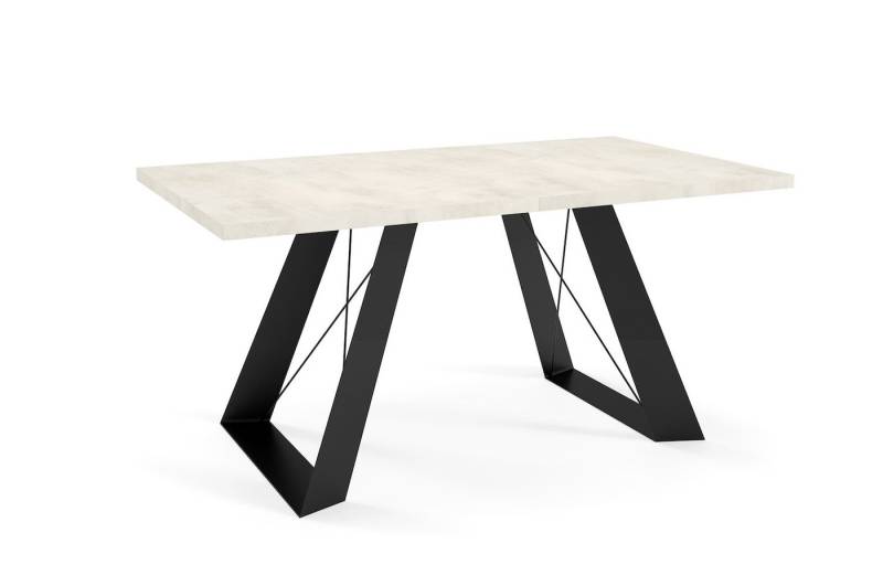 Feldmann-Wohnen Esstisch Corso (Corso, 1-St., Esstisch), Größe wählbar, Farbe wählbar ausziehbar von Feldmann-Wohnen